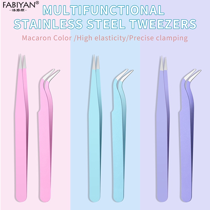 Fabiyan Nhíp Macaron Màu Handmade Nhíp Đặc Biệt Clip Nhỏ