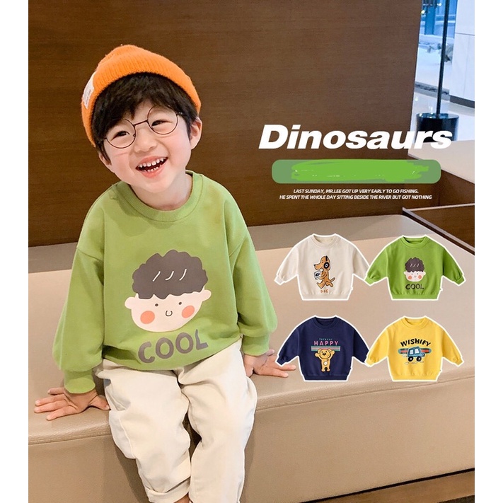 Áo nỉ hoddie cho bé trai