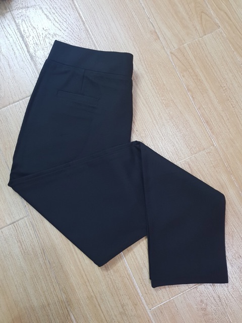 Quần tây thun big size lưng liền đính chữ R size lớn 60-80kg