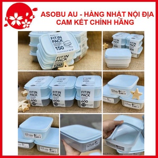 [Hàng Nhật nội địa] Hộp nhựa đựng thực phẩm Fitin Pack nắp dẻo