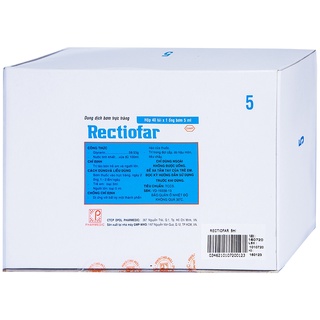 Ống bơm trực tràng RECTIOFAR 3ml và 5ml