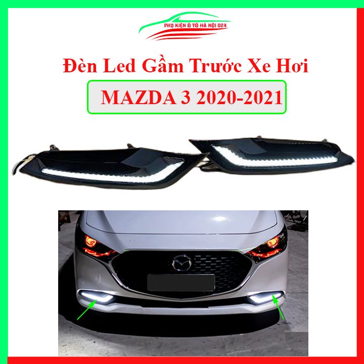 Đèn led gầm cản trước ô tô Mazda 3 2020-2021