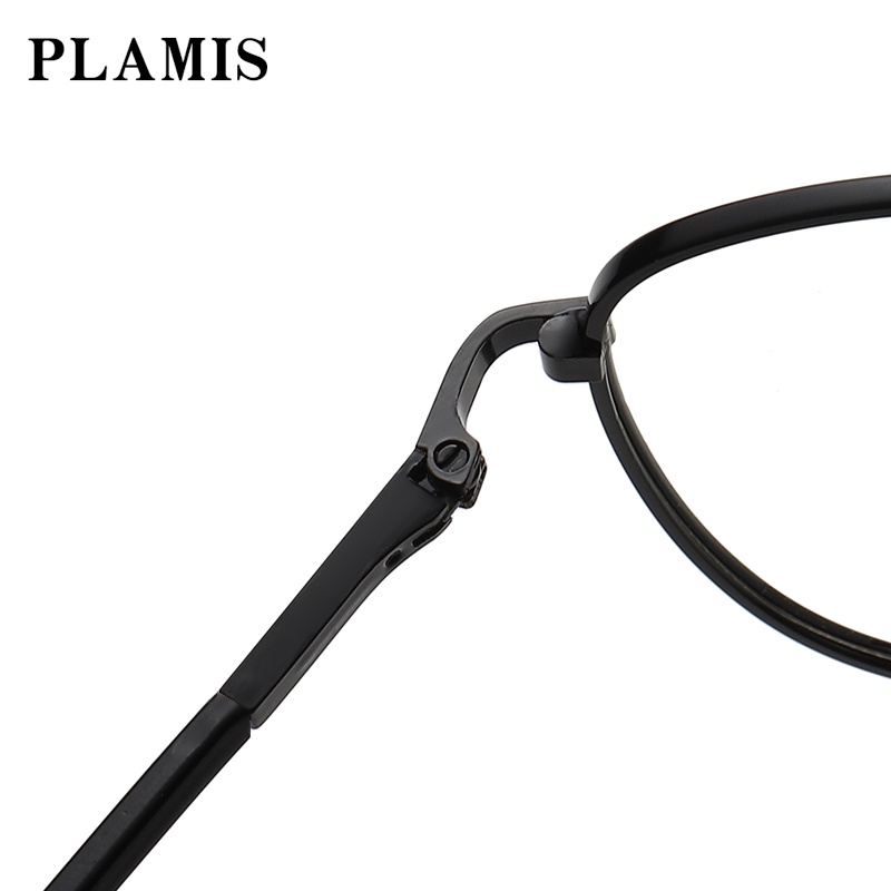 Mắt kính PLAMIS gọng kim loại chống ánh sáng xanh thời trang cho nam và nữ
