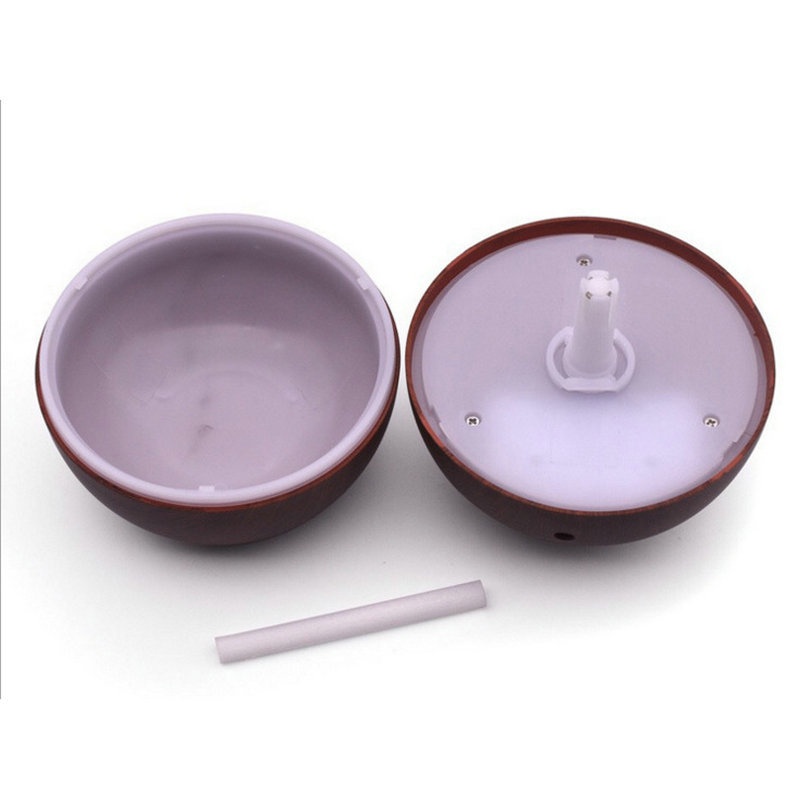 Máy tạo độ ẩm, khuếch tán tinh dầu mini để bàn kèm đèn ngủ 7 màu