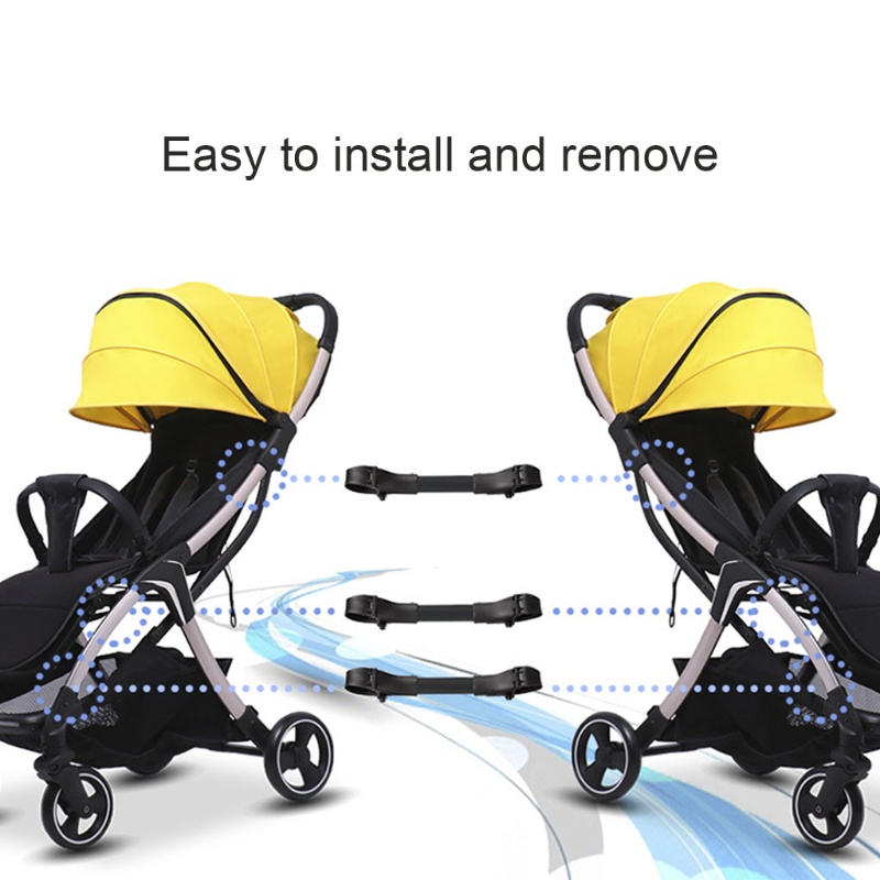 Set 3 Móc Nối Dây Gắn Xe Đẩy Em Bé Sơ Sinh