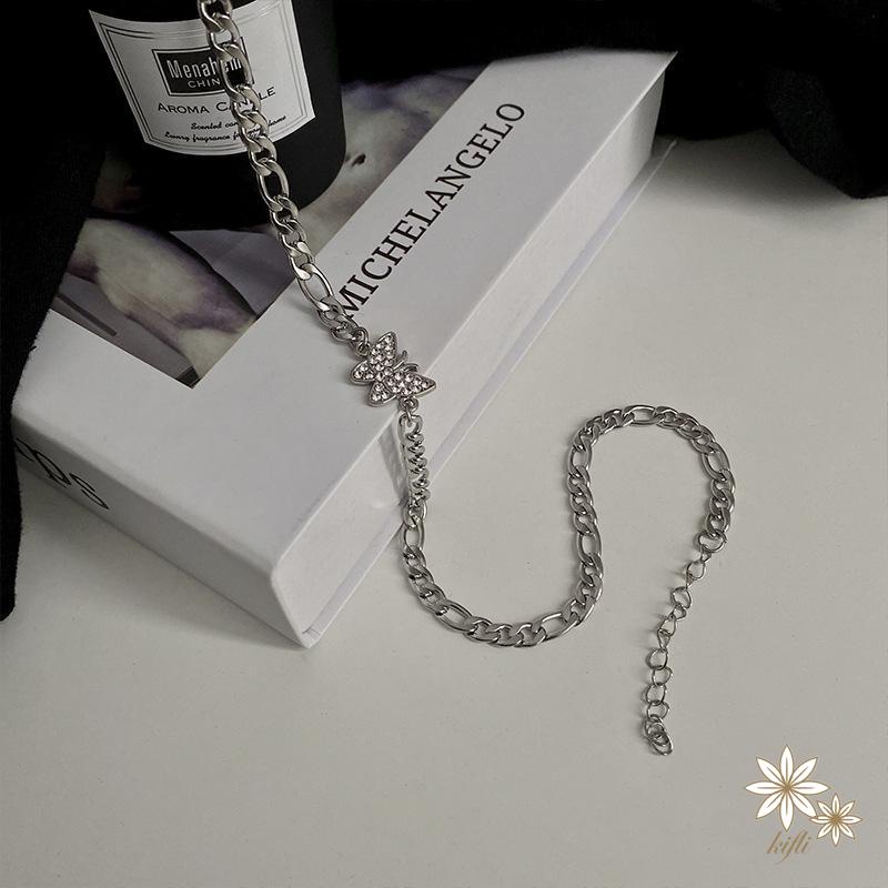 Vòng cổ bướm bằng thép titan không phai màu