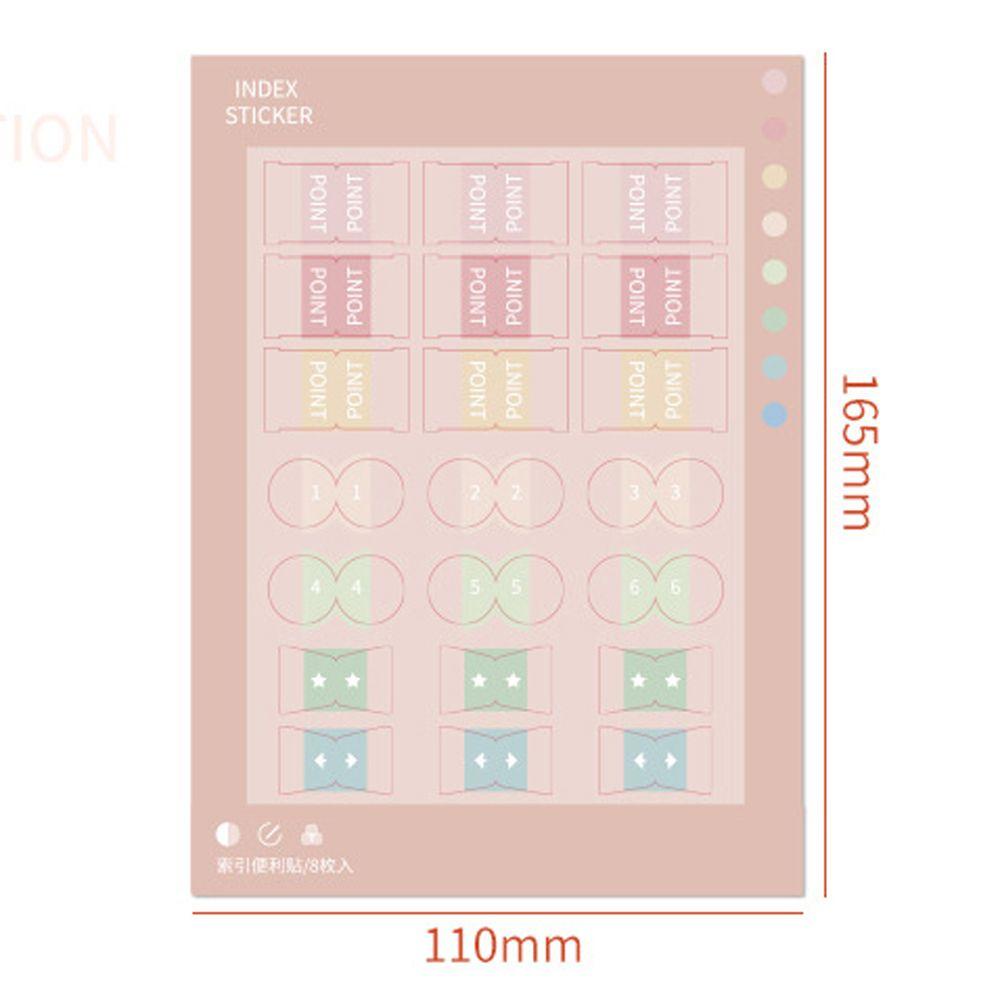 Sticker Giấy Dán Trang Trí Sổ Tay Nhiều Hình Dạng Màu Sắc Phong Cách Vintage