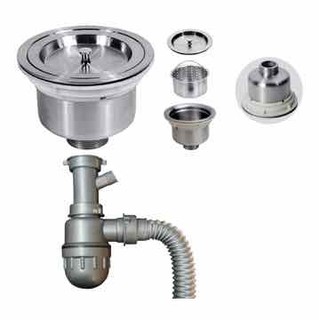 Bộ xi phông đơn chậu rửa chén 1 hộc Bộ xã chậu