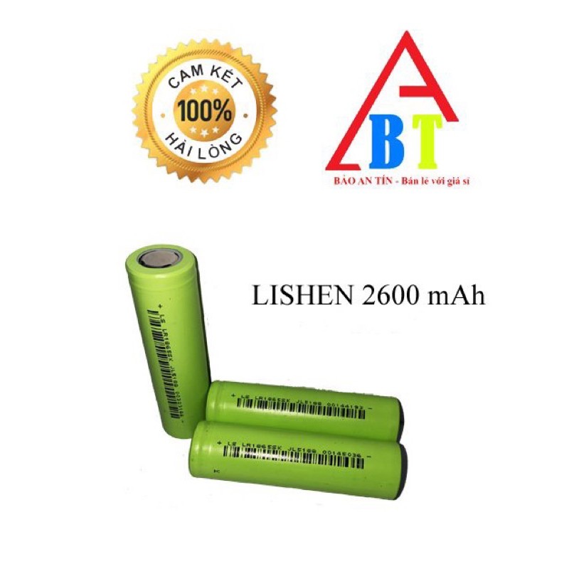 Pin Lishen Xanh 2600mAh xã 10A