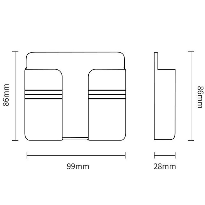 Giá Đỡ Điện Thoại Gắn Tường Tiện Dụng