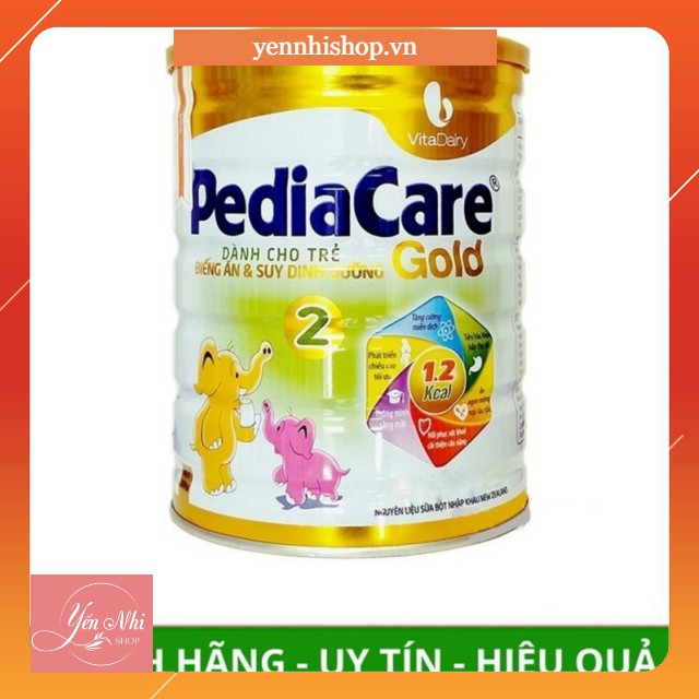 [Chính Hãng] Sữa bột PediaCare Gold 2-1 lon 900g date 2023