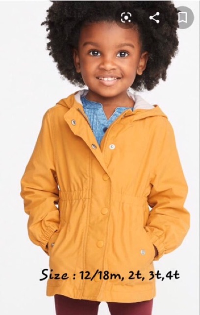 Áo khoác kaki mỏng 3 lớp old.navy