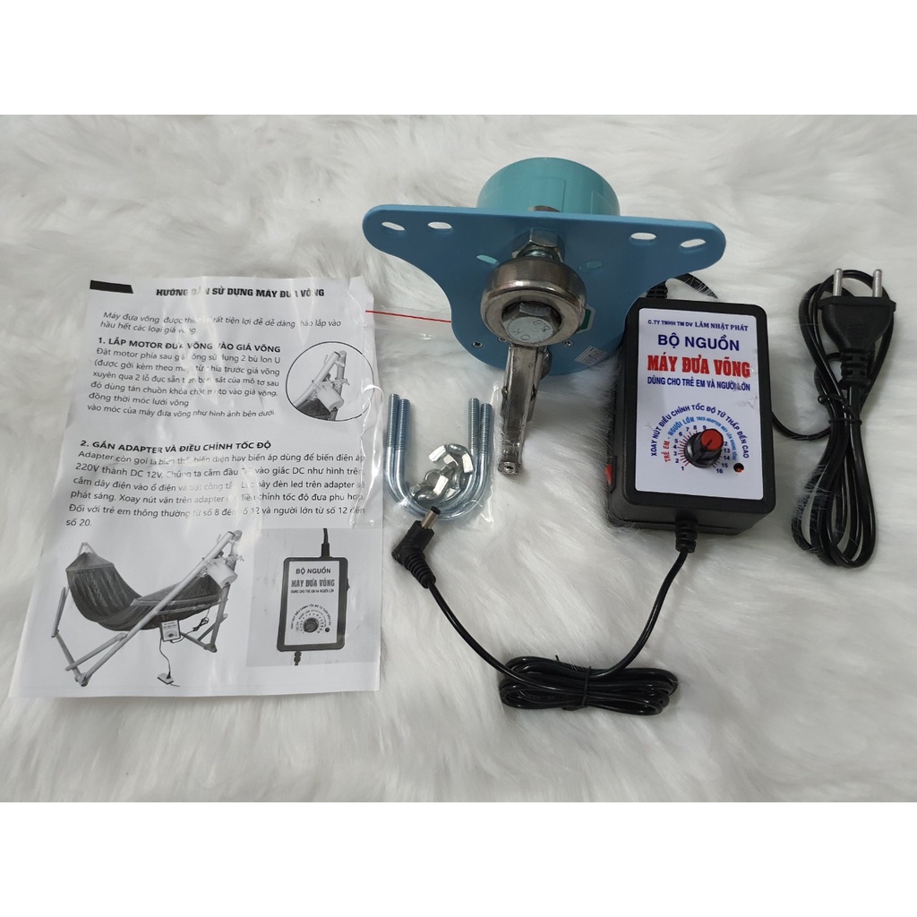 Máy đưa võng tự động cao cấp Livorno LVR01, sản phẩm tiện lợi để ru bé ngủ