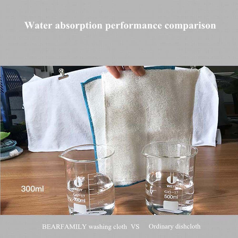 Khăn Lau Bằng Sợi Tre Hai Mặt Thấm Hút Tốt Thân Thiện Với Môi Trường