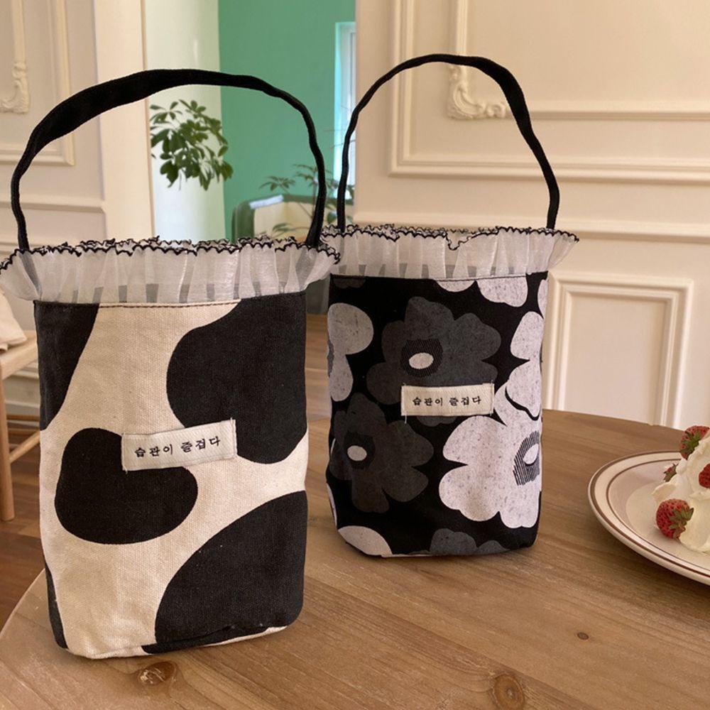 Mxgoods Túi Canvas Mini Đựng Điện Thoại Thời Trang Hàn Quốc