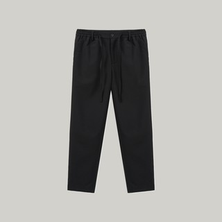 Quần vải xuông cạp chun có dây rút nam unicus pico baggy pants
