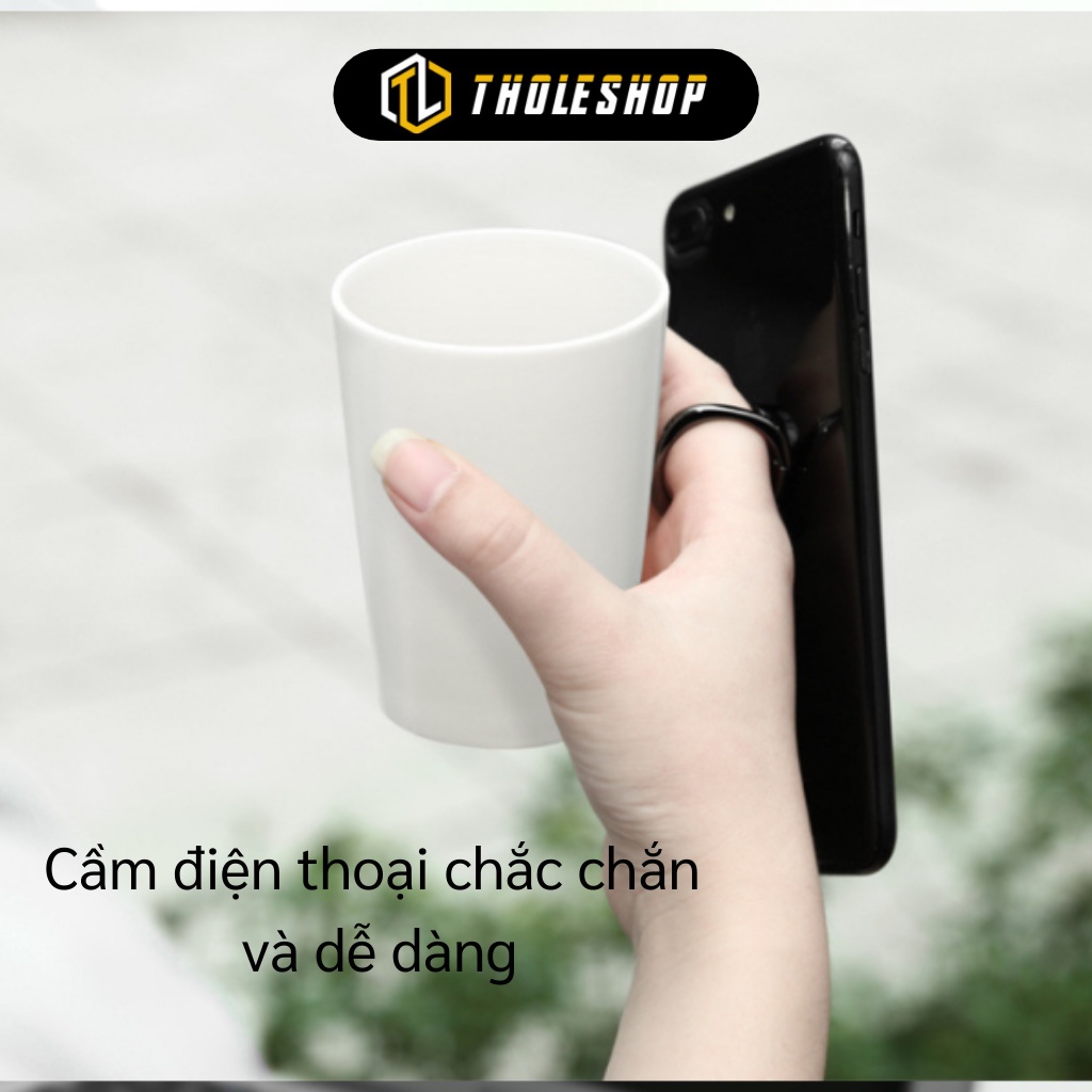 Nhẫn Điện Thoại - Giá Đỡ Điện Thoại Cầm Tay Nam Châm, Xoay 360, Gấp Gọn 6751