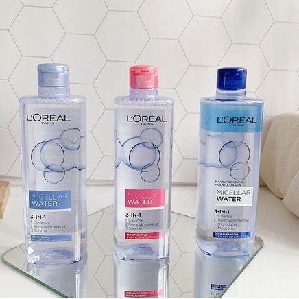 Nước tẩy trang Loreal L'Oreal Paris Micellar Water 400ml