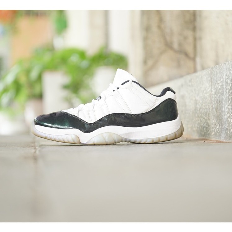 Giày Thể Thao N1KE JD 11 RETRO LOW EMERALD  528895-145 GIÀY CŨ CHÍNH HÃNG