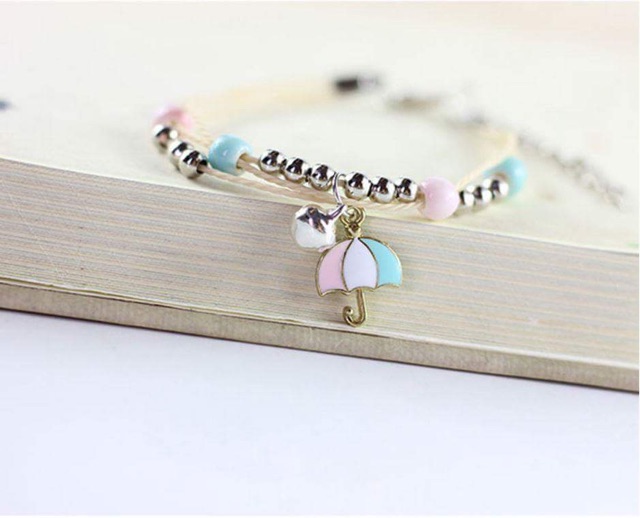 Hạt bi màu vàng bạc 4-6-8mm