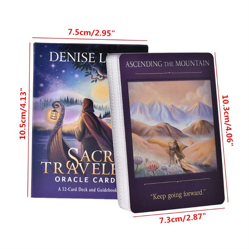 Sacred Travele Bộ Bài Tarot 52 Lá Bằng Tiếng Anh