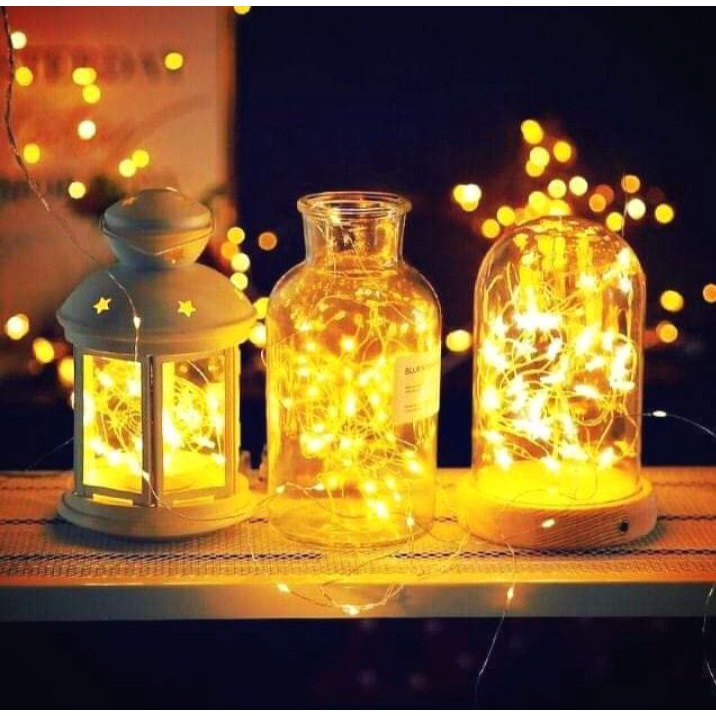 Dây đèn Led đom đóm Fairy Light 3 mét dùng pin AA