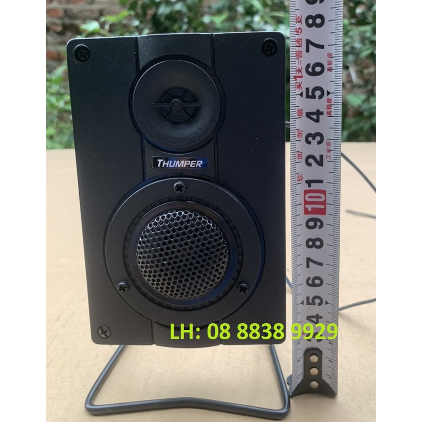 CẶP LOA SIÊU TREBLE THUMPER THẠCH ANH LÊ ĐỨC KT14.3x9.5 - GIÁ 2 CHIẾC