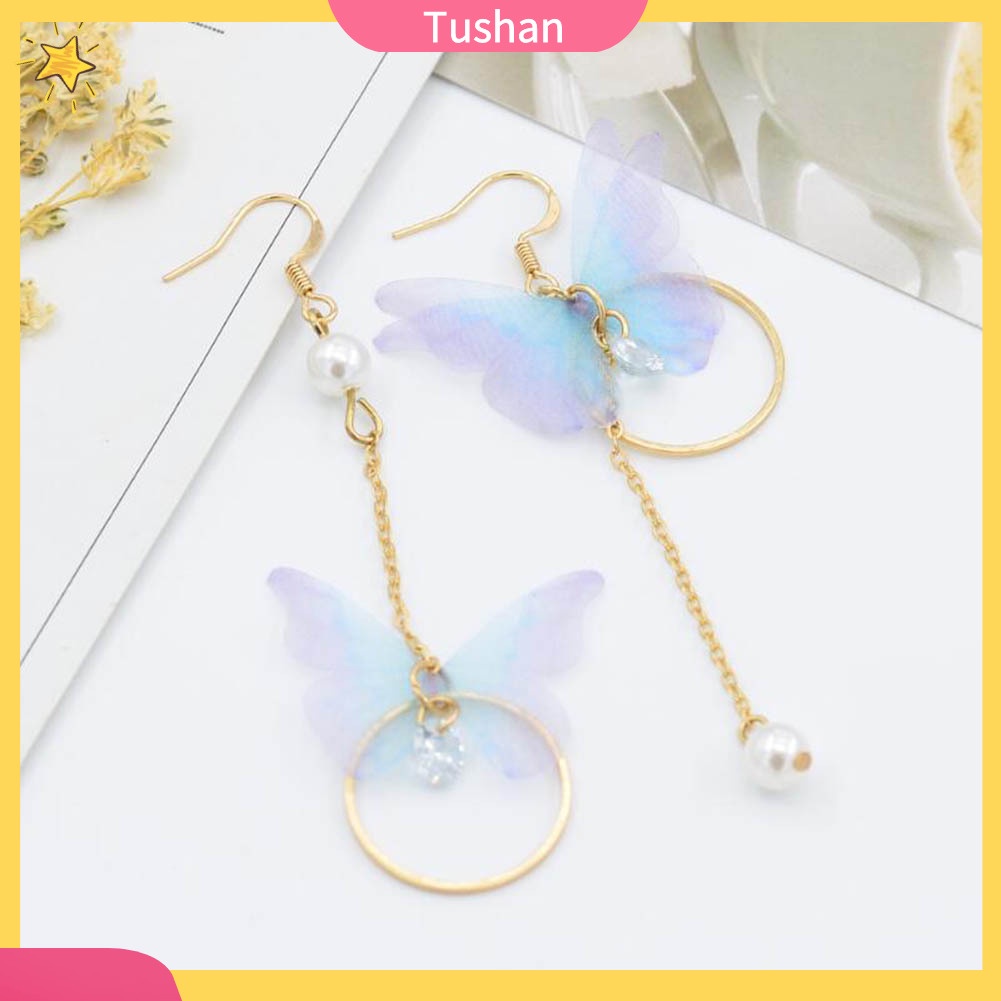 Khuyên tai nữ trang dáng dài tạo hình độc đáo