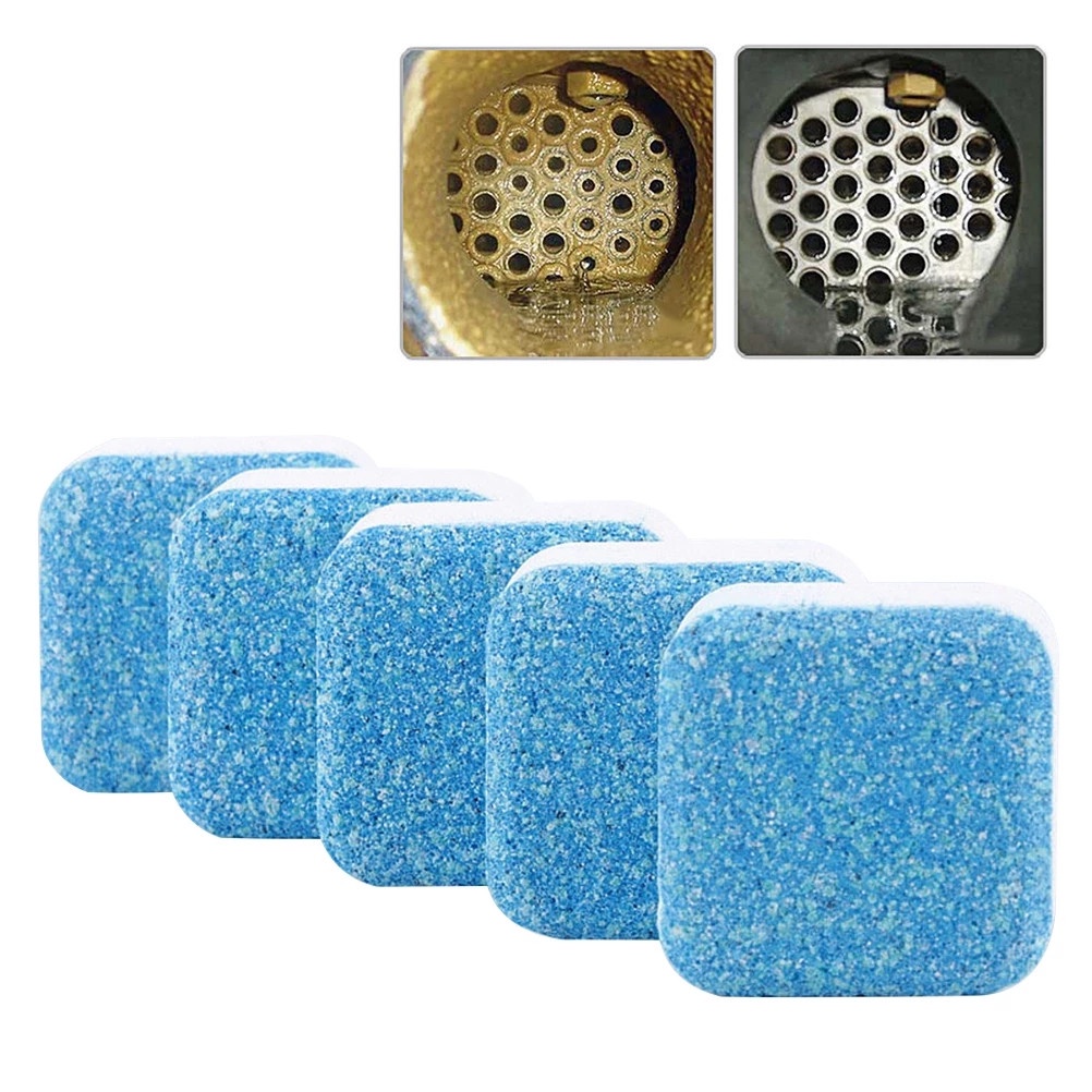 Set 5 viên sủi tạo bọt vệ sinh lồng máy giặt an toàn tiện dụng