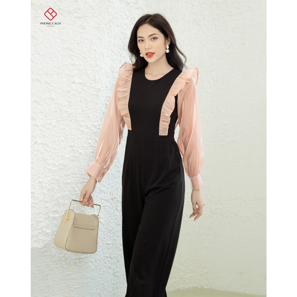 Jumpsuit thiết tay dài sang trọng SJ1121 - Phong Cách SAIGON