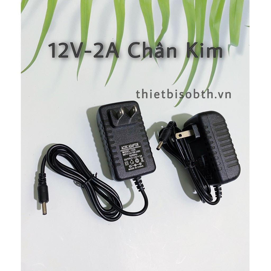 Nguồn 12v2a 3.5, adapter 12v-2a chân kim cho loa kéo mini, Androibox