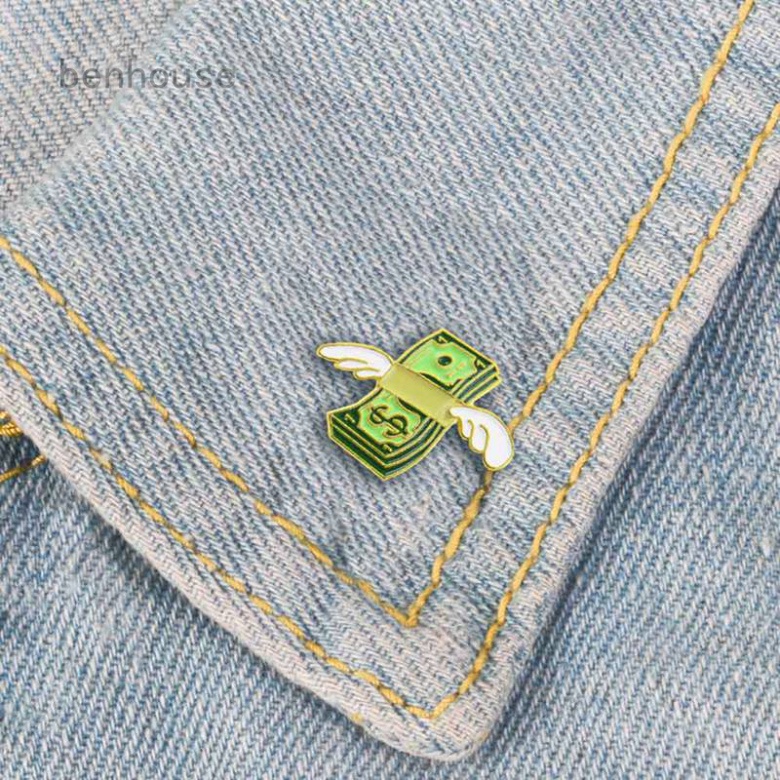 Sale 68% Ghim Cài Áo Kiểu Dáng Độc Đáo Phong Cách Cá Tính, Green Giá gốc 34000đ - 7K27-1