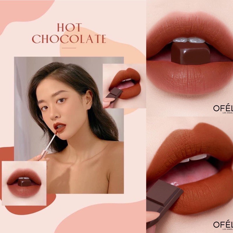Son OFELIA màu HOT CHOCOLATE