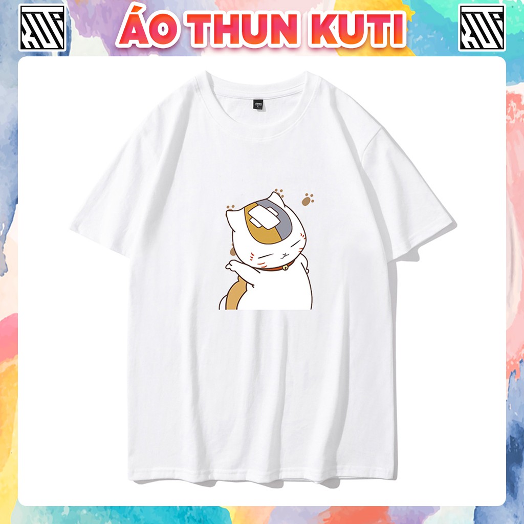 Áo Thun Tay Lỡ Mèo Dễ Thương Unisex Kuti Basic Tee Phông Trơn Nam Nữ Form Rộng Freesize Phong Cách Ulzzang Hàn Quốc