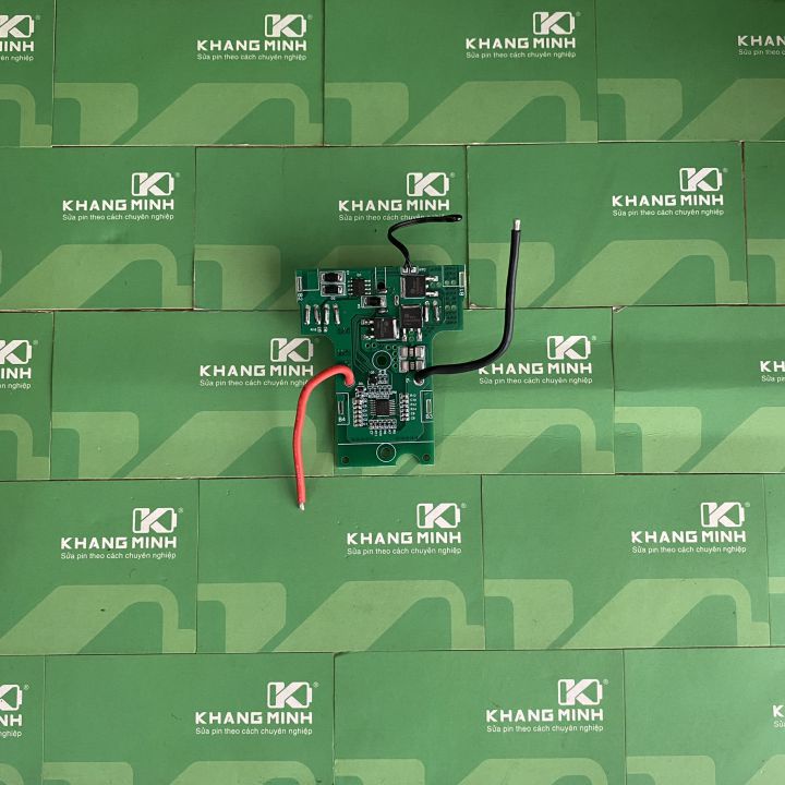 Mạch pin Hitachi 4S 14.4V, nhận sạc adaptor 16.8V, bảo vệ sạc và xả toàn diện