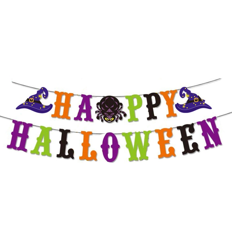 Dây Treo Trang Trí Halloween Chữ Happy Halloween
