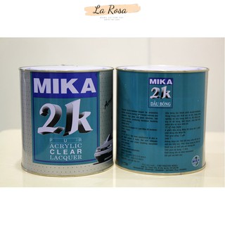 Dầu Bóng 2k Mika (2 Thành Phần)