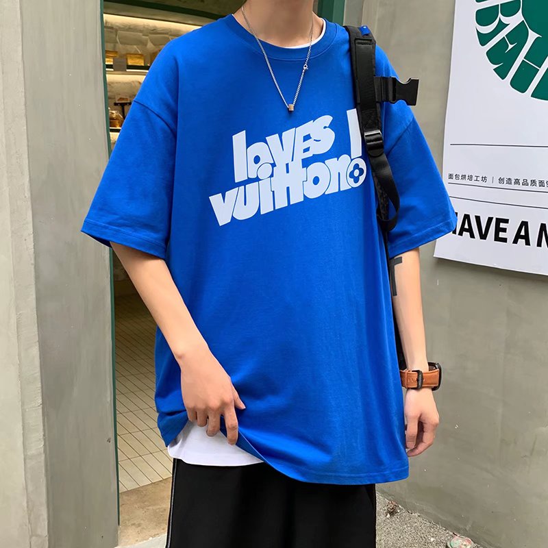 Áo Thun Tay Ngắn Dáng Rộng In Chữ Phong Cách Hip Hop Thời Trang Mùa Hè Cho Nam Và Nữ size M-5XL