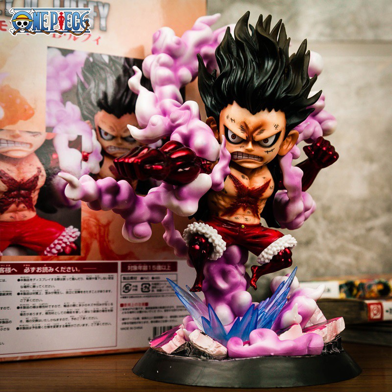 Mô hình chibi Luffy gear 4 Snake Man (one piece)