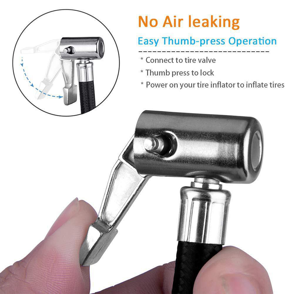 Ống Bơm Hơi Bơm Hơi Lốp Xe Đạp Xe Máy Xe Hơi Nối Dài