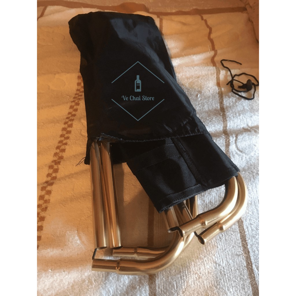 Ghế gấp siêu gọn hợp kim nhôm thép - cắm trại - câu cá - dã ngoại - phượt - ngoài trời