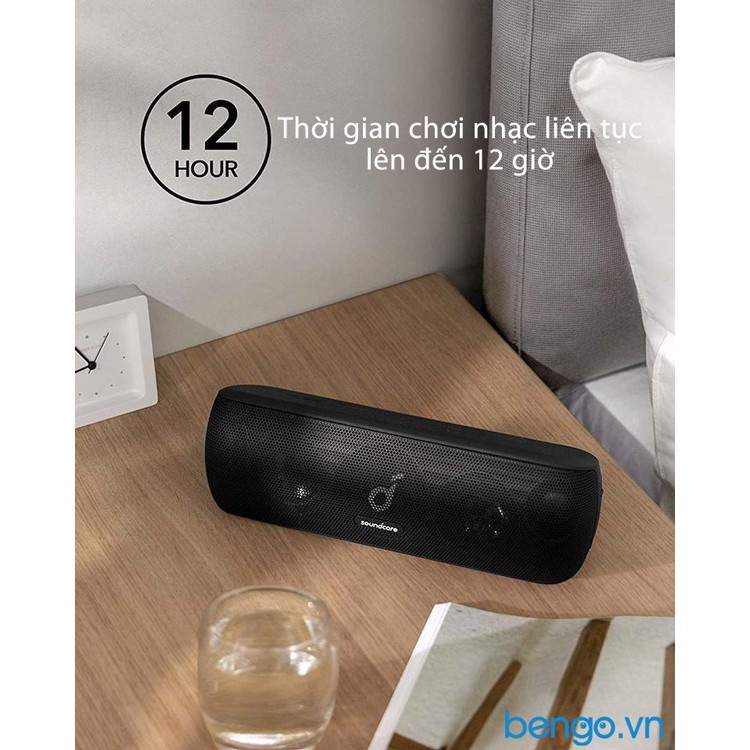 Loa Bluetooth Anker SoundCore Motion+, 30w A3116 - Đen - có móc treo