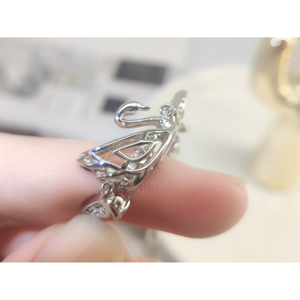 Vòng đeo tay phối thiên nga thời trang cao cấp cho nữ