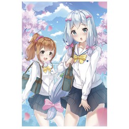 [Giấy xịn] Set 8 tấm tranh poster to A3 Eromanga Sensei anime áp phích siêu chất