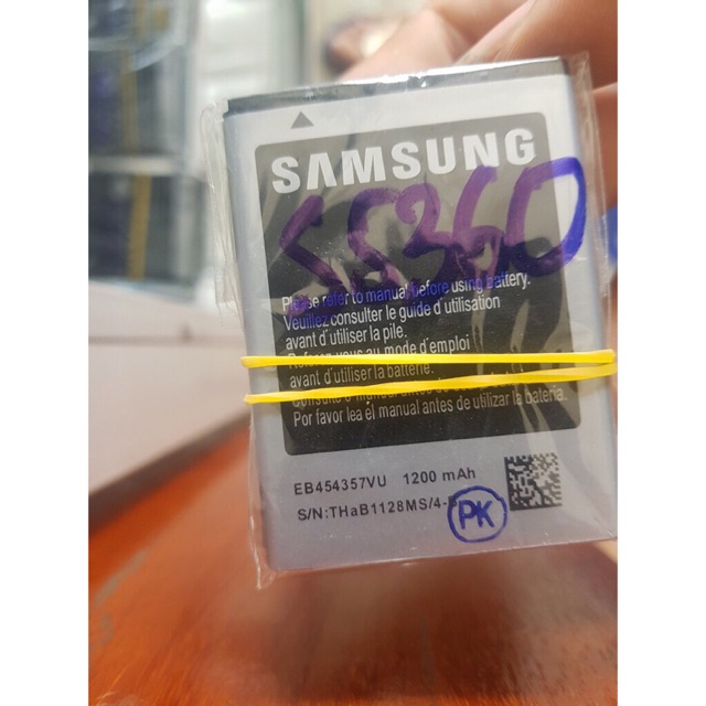Pin samsung galaxy Y / S5360 , dung lượng 1200mAh