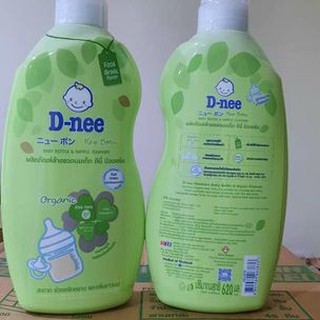 Nước Rửa Bình Sữa Dnee Dạng Chai 620ml Mẫu Mới