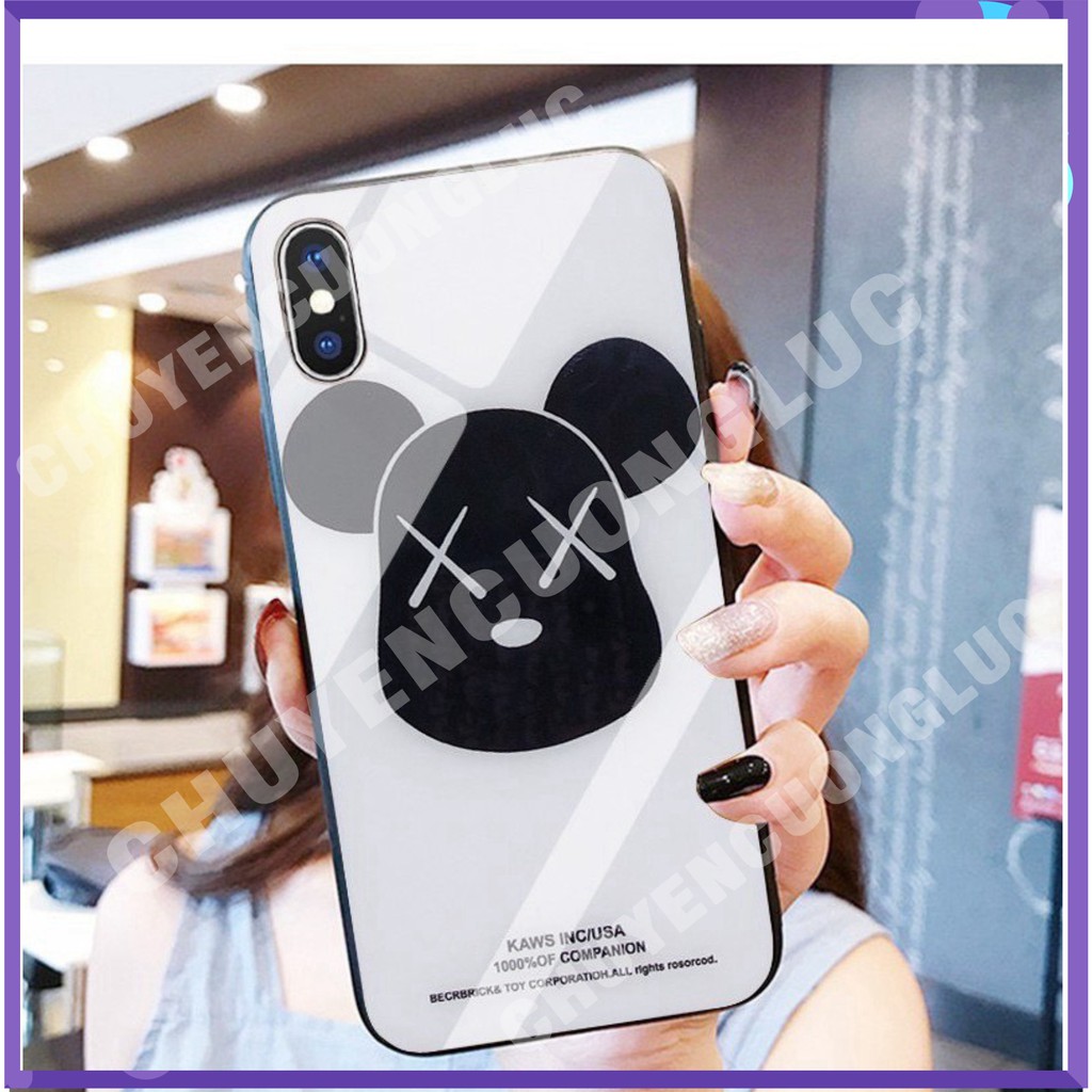 [HOT] Ốp Kính Huawei in hình Monster Mặt Kaws . - CCLNB