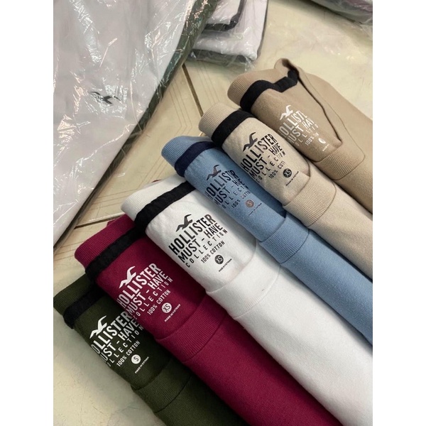 Áo phông nam tay ngắn Hollister xuất xịn - chính hãng