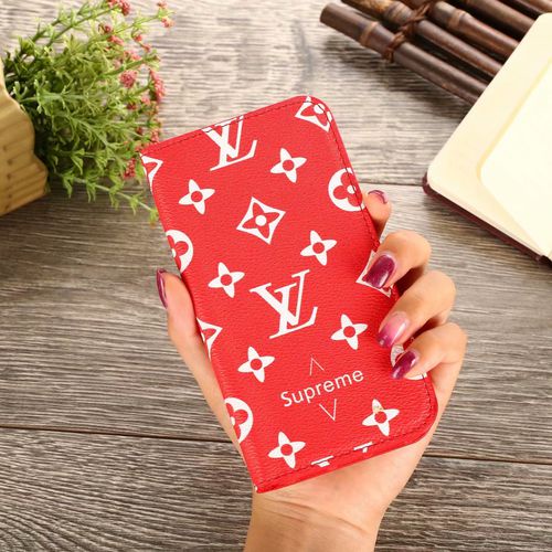 Bao Nắp Gập Chất Giả Da In Logo LV Nhiều Mẫu Mã Cho Điện Thoại iphone 14 13 11 12 Pro MAX Mini SE X XS XR
