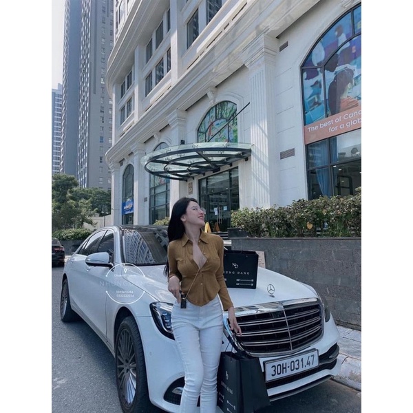 ÁO THUN TĂM CỔ ĐỨC VẠT HỚT TÔM MS12666 (có bán chân váy rút)